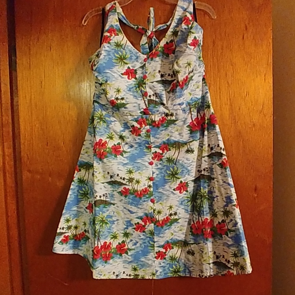 Sourpuss halter mini dress
